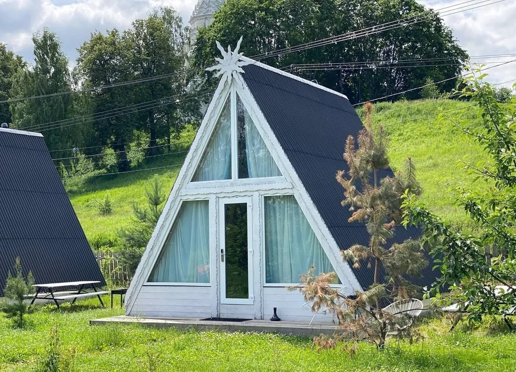 Уютный домик A-Frame