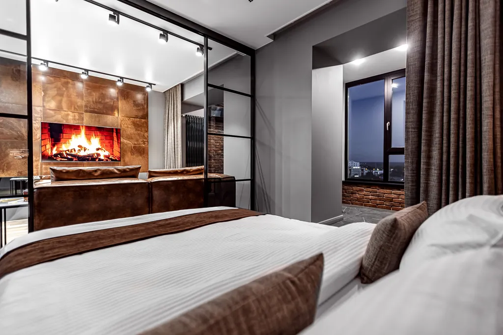 Пентхаус Full-Нouse, люкс с видом на город