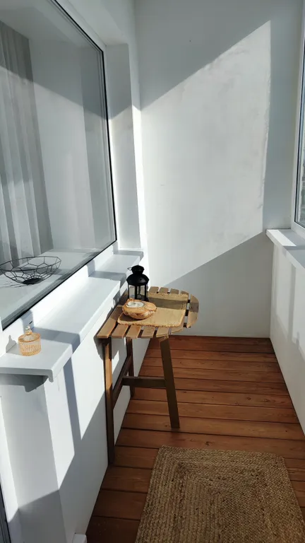 Атмосферная квартира в центре города с видом на природу