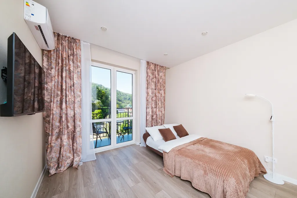 Уютная студия для двоих или с ребёнком