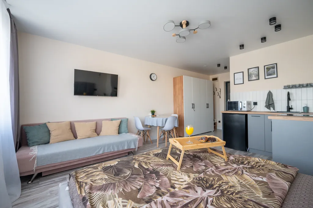 Cтудия клaccа премиум для чeтверых гоcтей c шикарным рeмoнтом