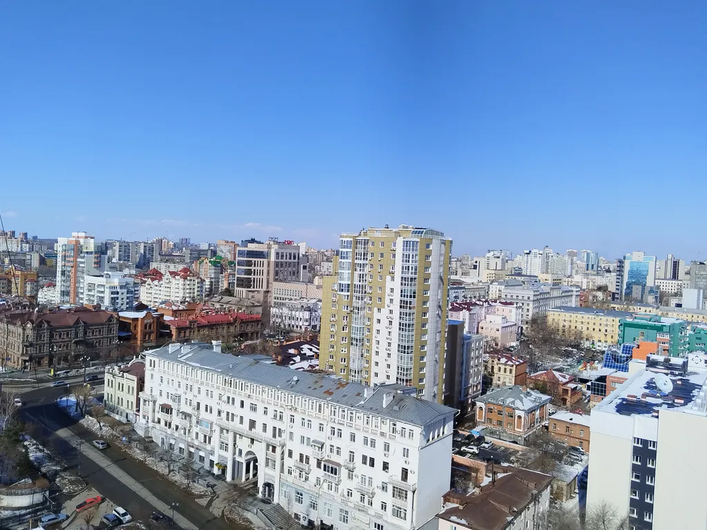 Центр города высокий этаж