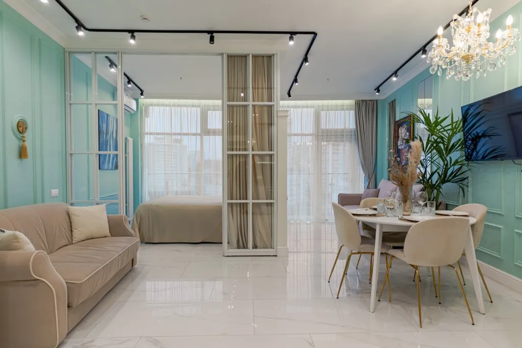 Дизайнерская Люкс студия, самый центр, до набережной и пляжа 5 минут