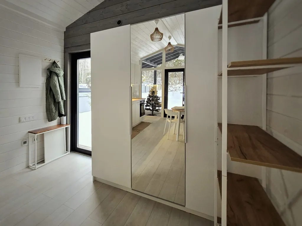 Коттедж Дом с двумя спальнями и сауной в еловом лесу — Шадрино