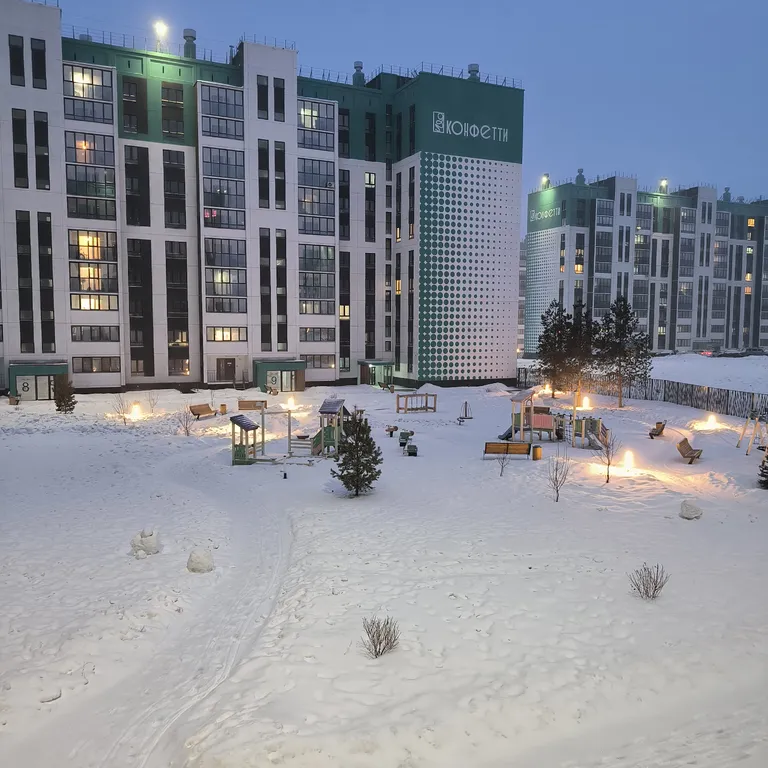 Уютная квартира в жк конфетти