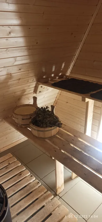 Дом в стиле A-Frame с сауной