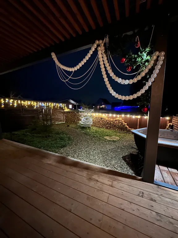 Мини-дом с баней и чаном