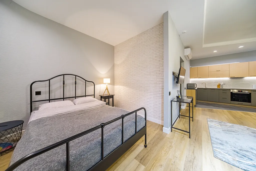 Квартира Квартира Апартамент бизнес-класса с 1 спальней у Новой Голландии — Санкт-Петербург