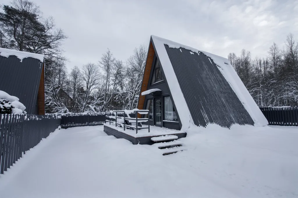 Коттедж Дом Eco на Красном озере — Коробицыно