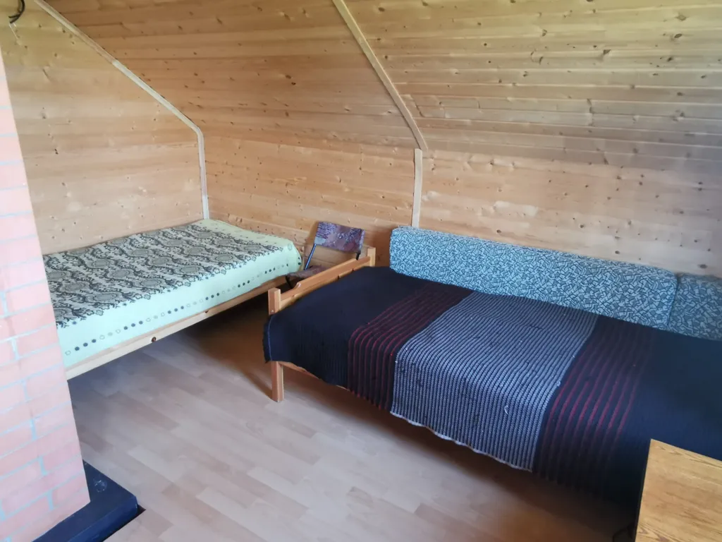 Дом на берегу залива Онежского озера в Республике Карелия