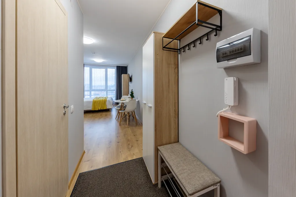 Квартира-пушка, с видом на город у метро парнас