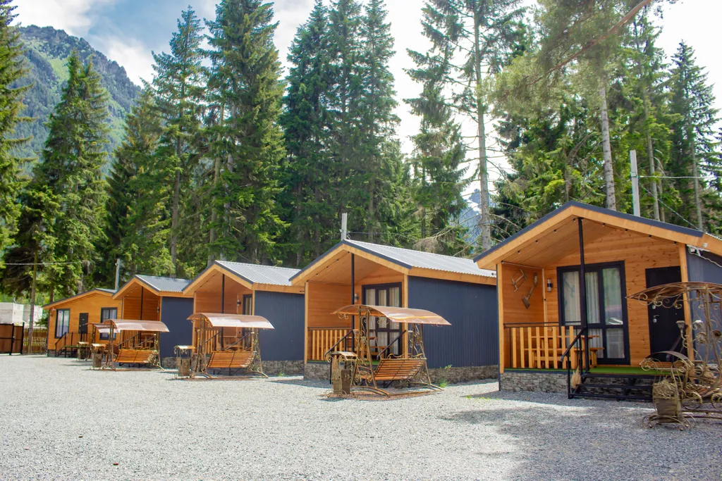 Коттедж Шале около гор Кавказа — аренда посуточно в Теберда