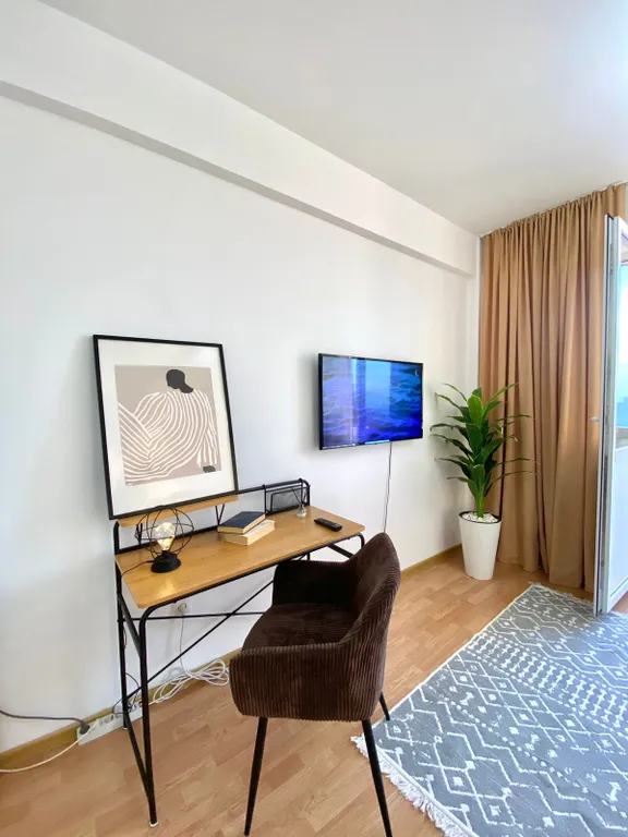 Уютная квартира с красивым видом на город