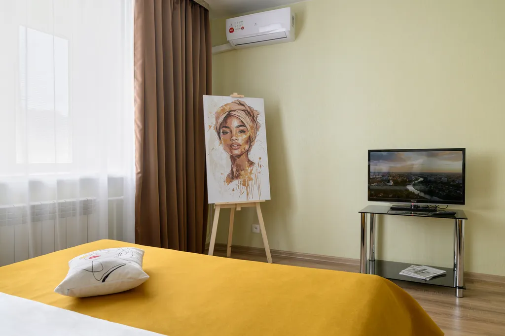 Просторная однокомнатная квартира в центре