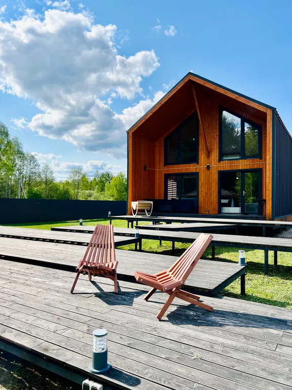 Коттедж Барнхаус с баней в Раменском районе — аренда посуточно в Раменское