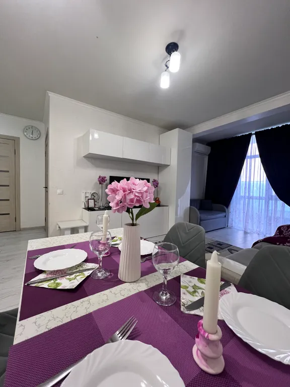 Квартира Квартира Уютная  евро двушка с видом на Сочи Парк — Сириус