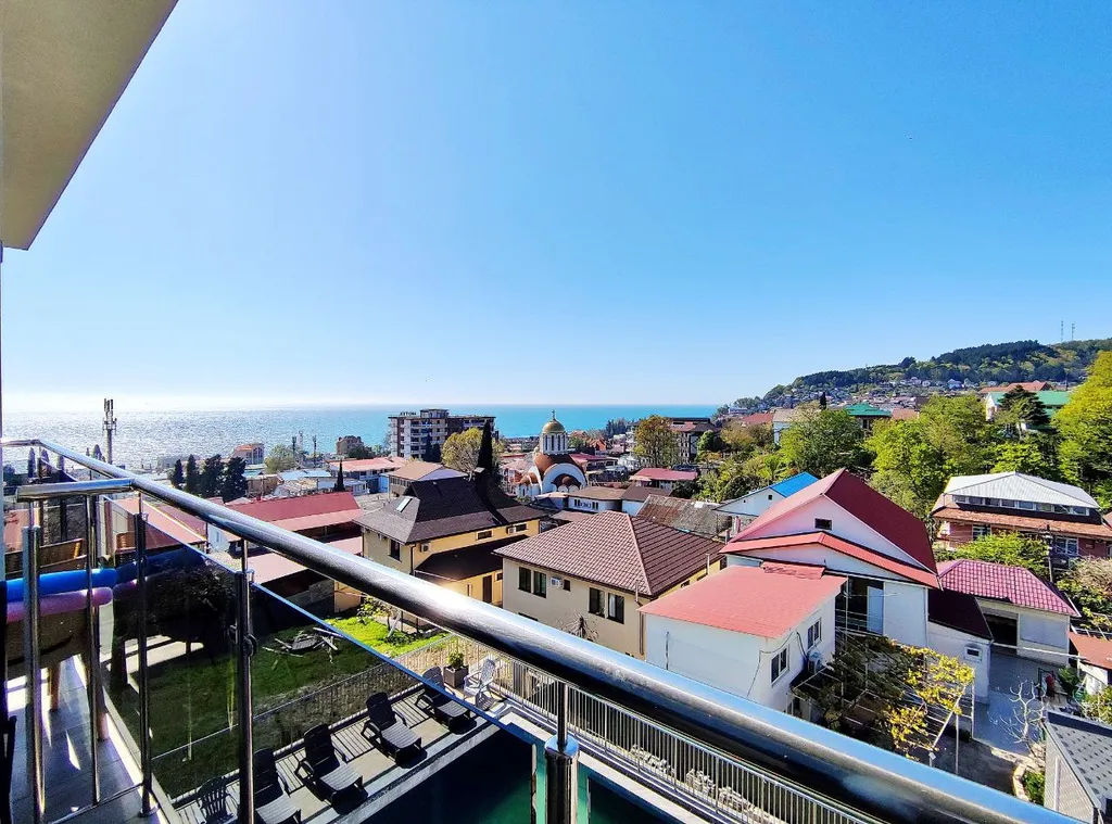 Номер с видом на море в отеле Аурия Морето