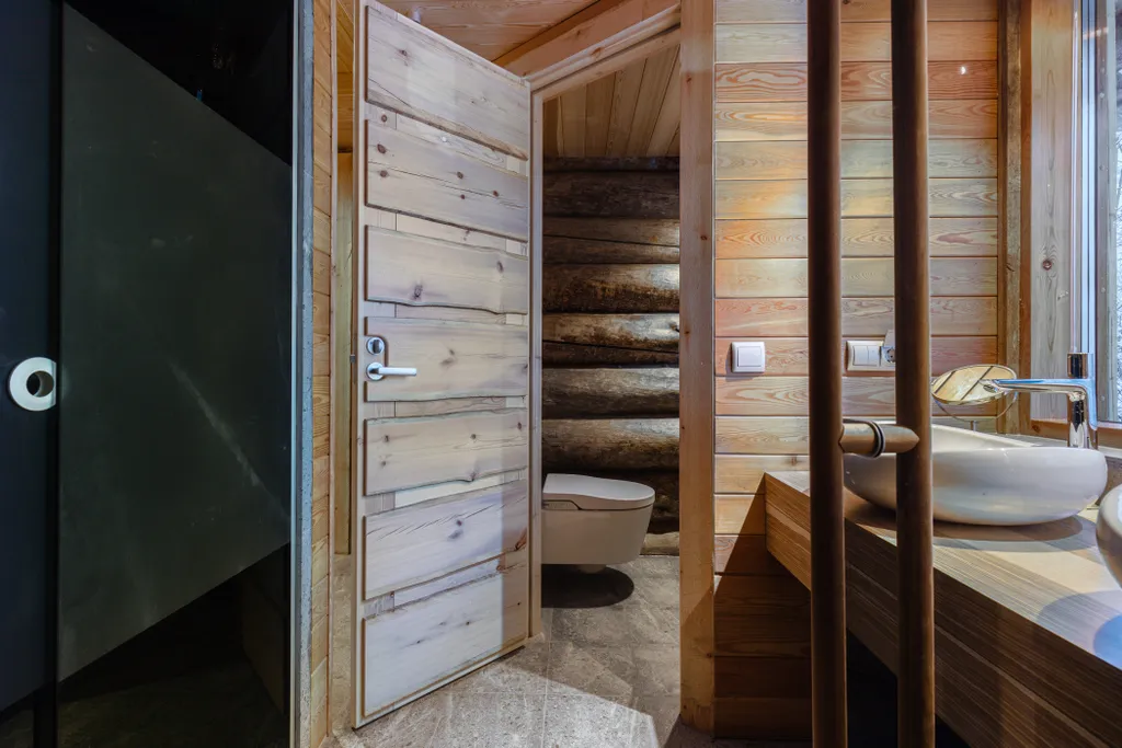 Дом из бревна kelo