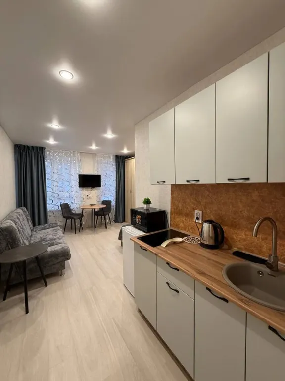 Уютная и светлая студия в спальном районе