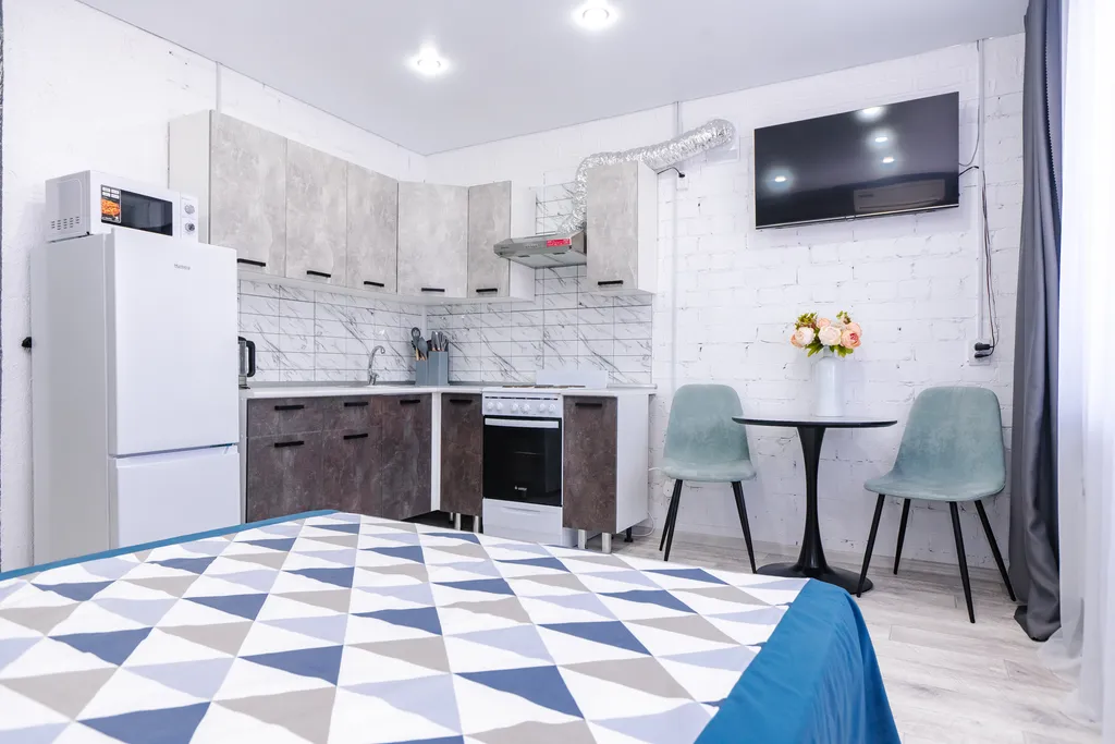 Квартира в центре города, на 10 этаже, с шикарным видом на город