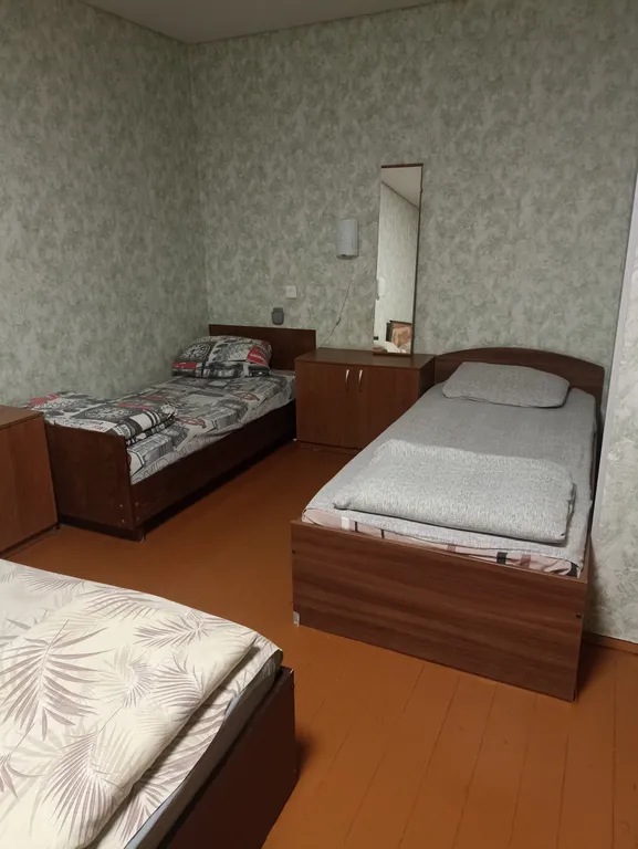 Комната в трёхкомнатной квартире на 5 мест