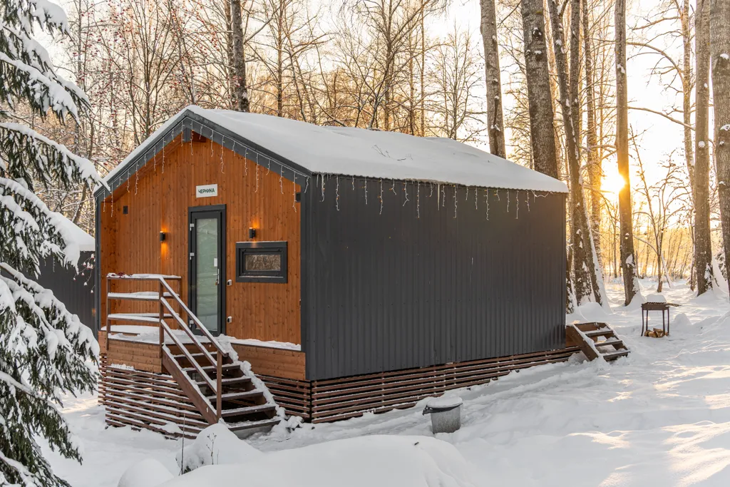 Домик с видом на лес