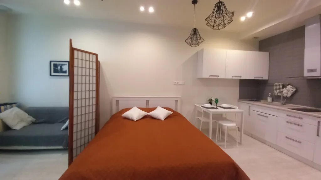 Квартира Квартира VITA Apartments - Студия Вeige в ЖК Лайнер — Москва