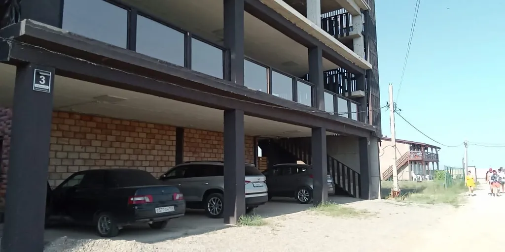 Апартамент с кухней и стиральной машиной у моря