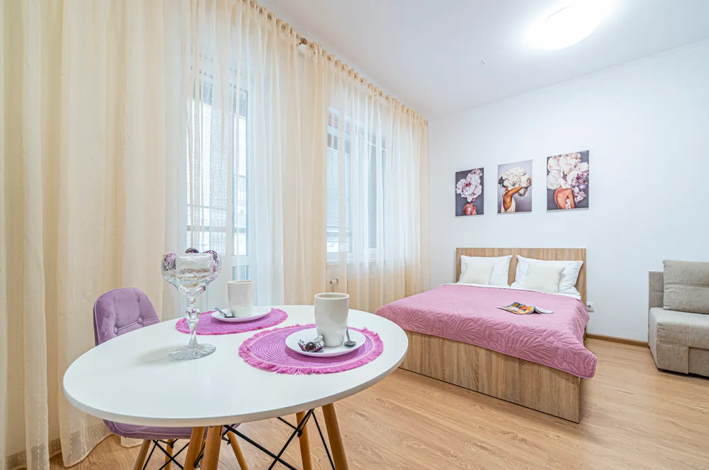 Квартира Квартира Красивая студия — Санкт-Петербург