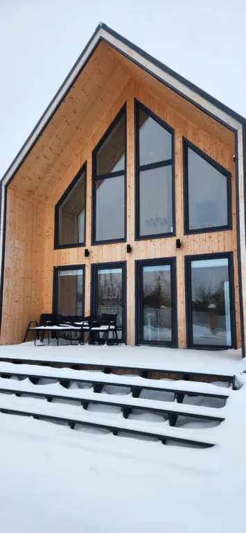 Дом с сауной, купелью и террасой