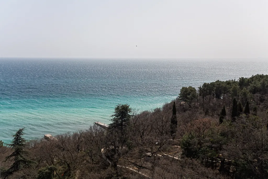 Большой апартамент с итальянским ремонтом с видом на море в приморском