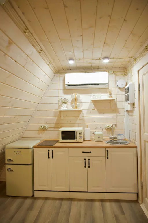 Уютный домик A-frame