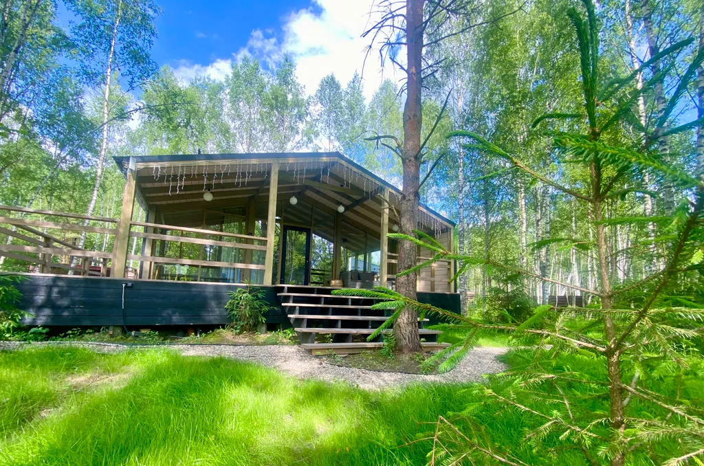 Коттедж Домик в лесу с сауной и купелью — Гжель