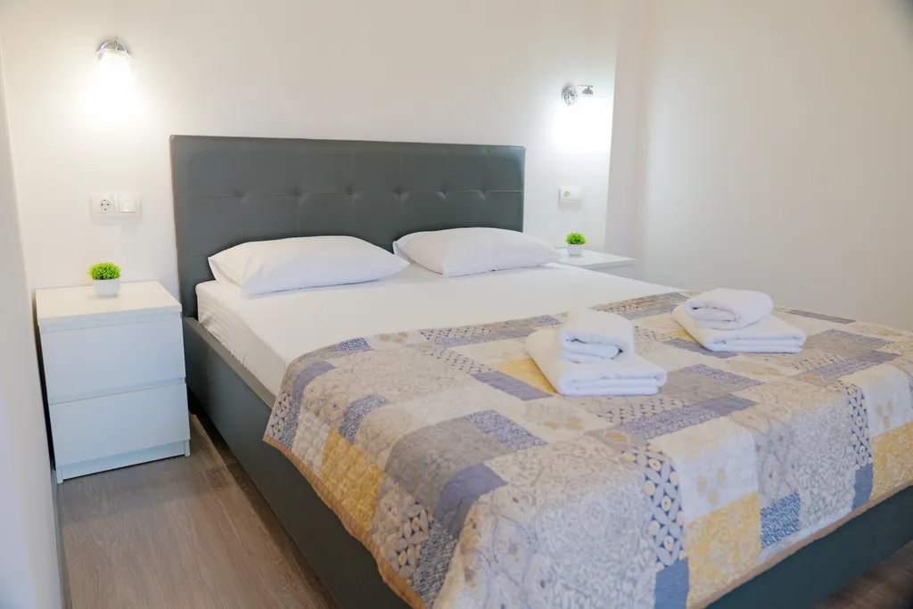 Лаконичная квартира, до моря 3 минуты пешком