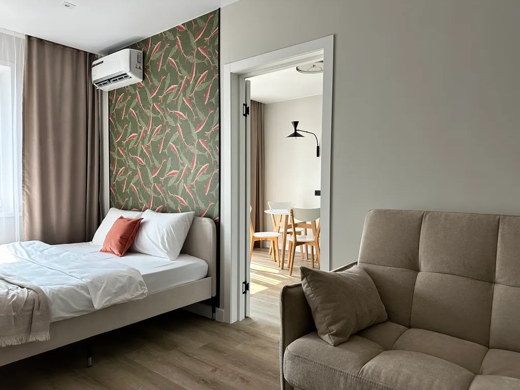 Апартамент рядом с набережной Енисея