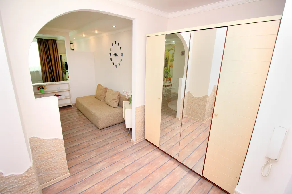 Светлая квартира в стиле Ретро