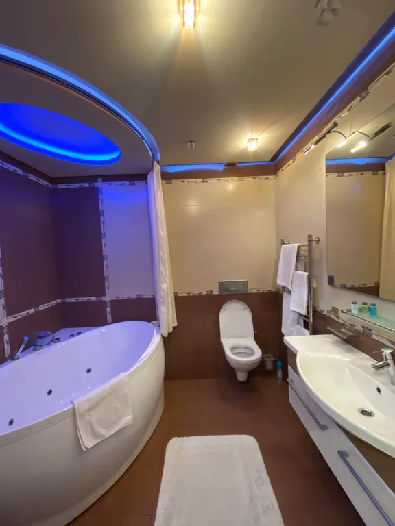 Просторный апартамент с необыкновенным видом в центре