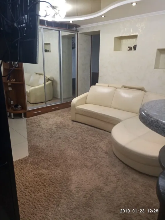 Студия в центре с видом на остров Хортица и реку Днепр