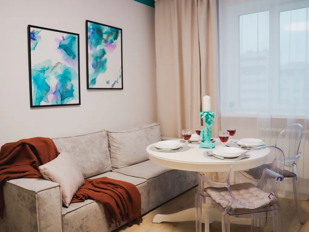 Уютные апартаменты с дизайнерским ремонтом на 8 человек