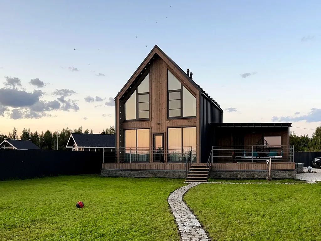 Коттедж на берегу Волги с сауной — аренда посуточно в Городец