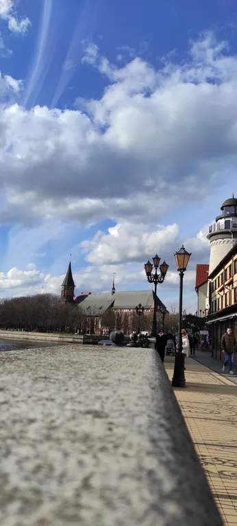 Квартира Апартаменты с видом на реку — Калининград