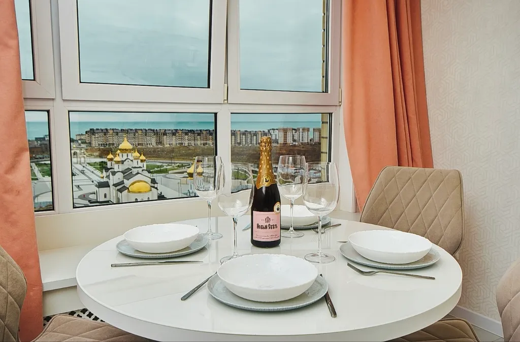 Квартира Квартира с видом на море и храм — Анапа