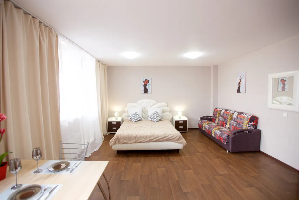 Квартира Квартира Отличная, новая студия возле ТРЦ Планета — Красноярск