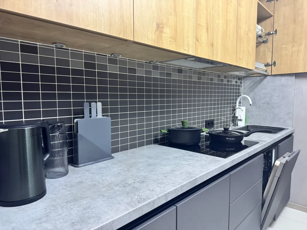 Около Реки, новая комфортная квартира на берегу