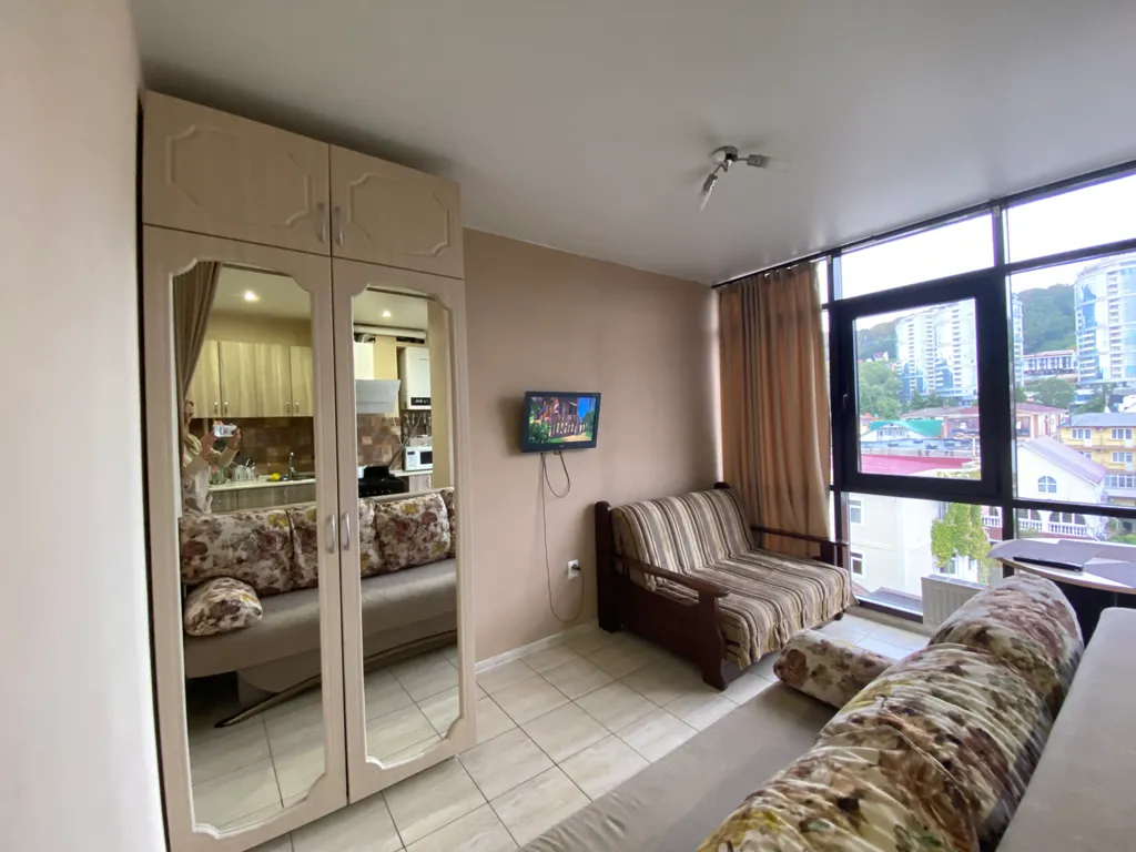 Квартира Квартира Уютная студия на первой береговой линии — Адлер