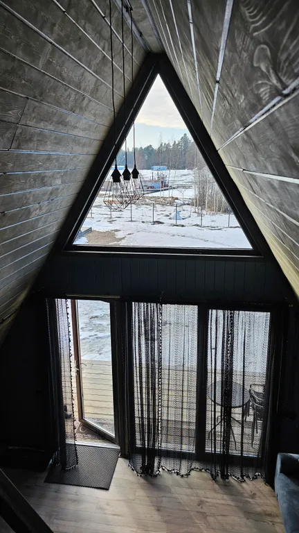 Дом А-Фрейм с террасой №5