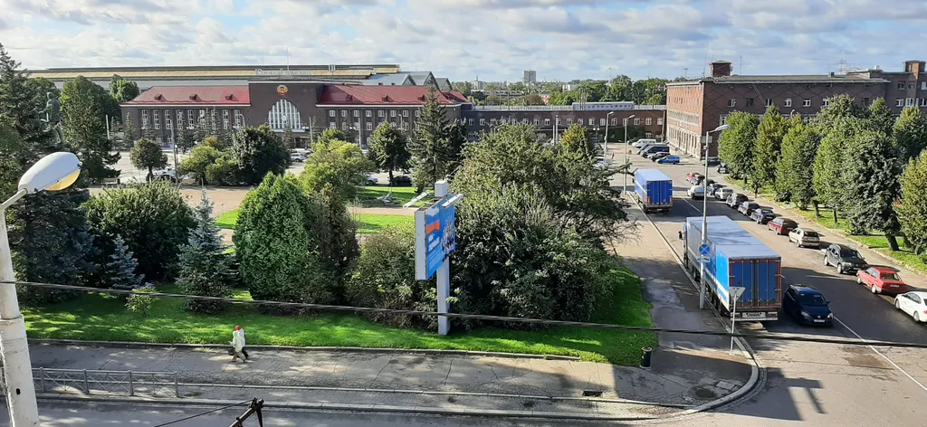 Квартира Квартира в центре города с видом на Южный вокзал — Калининград
