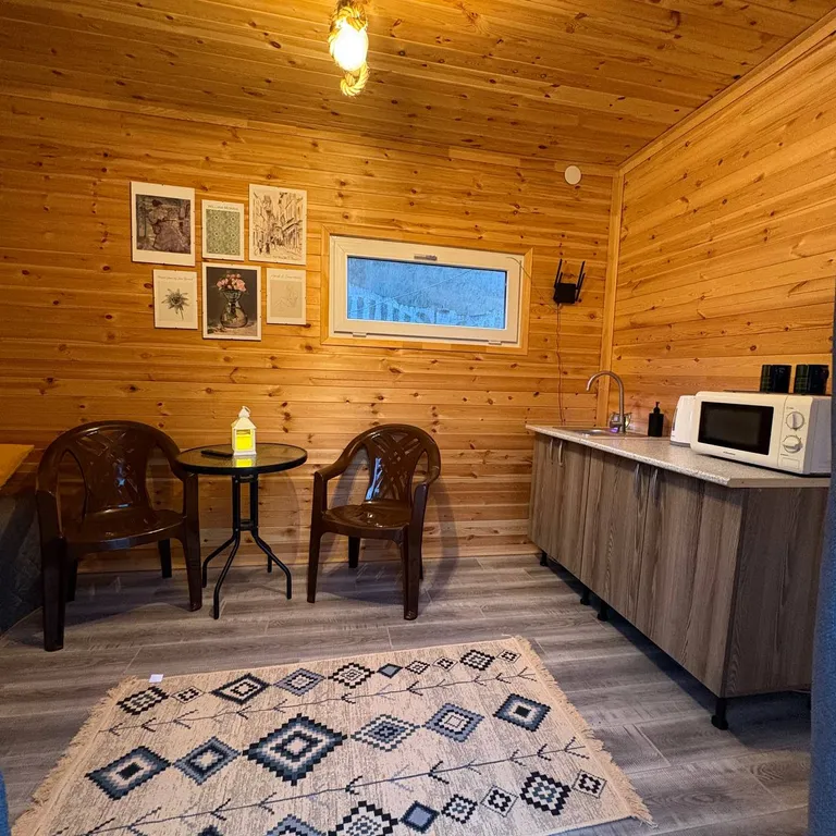 Коттедж Комфортабельный эко-домик розмарин в горах у моря — Прасковеевка