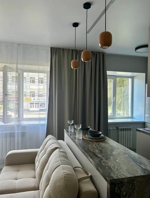 Новая стильная студия в центральном районе Омска