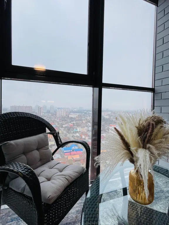 Квартира Шикарная квартира с панорамным видом 22 этаж — Краснодар